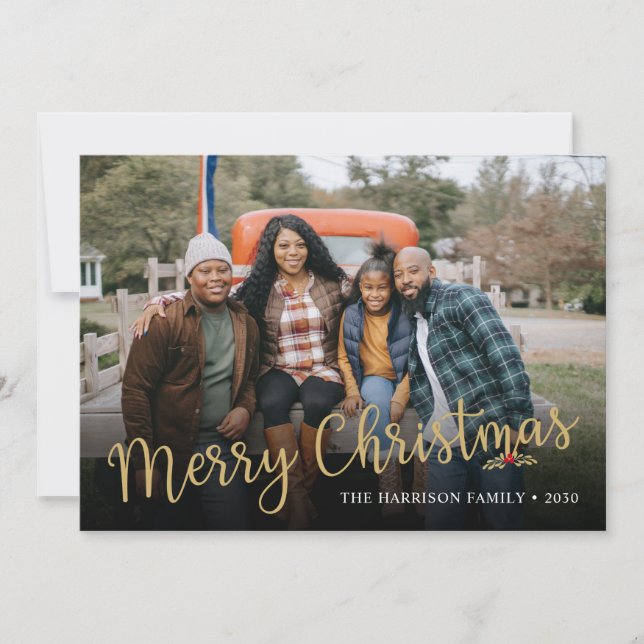 Foto de Feliz Navidad (Anverso)