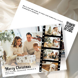 Foto de Feliz Navidad Personalizada Tira de Pelícu