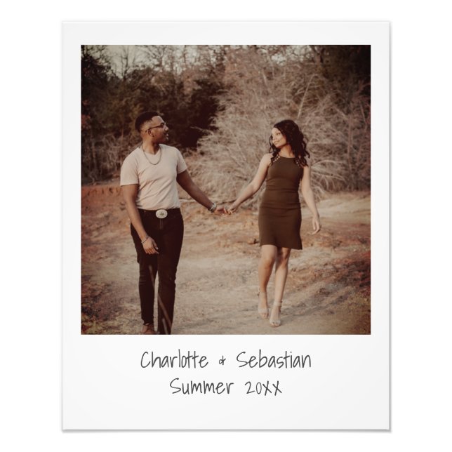 Foto de filtro anticuado e instantáneo retro perso (Frente)