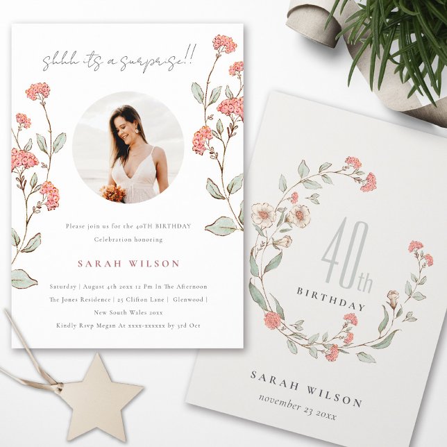 Foto De Flor Rosa Sorpresa Cualquier Invitación De (Subido por el creador)