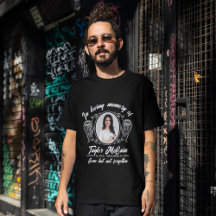 Foto de funeral memorial: Camisetas personalizadas