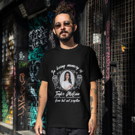 Foto de funeral memorial: Camisetas personalizadas