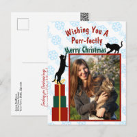 Foto de gatitos juguetones de Navidad perfectament