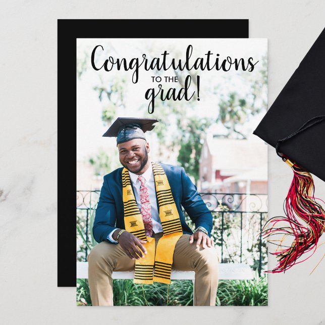 Foto de Graduación de Congrats por invitación a fi (Subido por el creador)