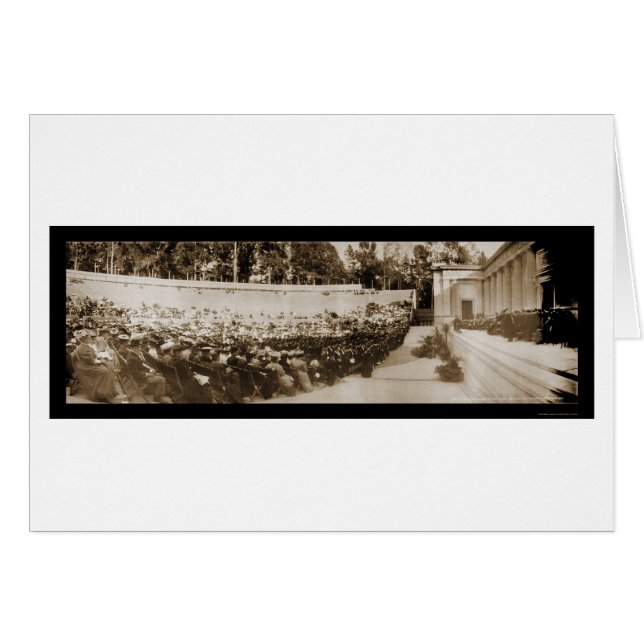 Foto de graduación de UC Berkeley 1906 (Anverso (Horizontal))