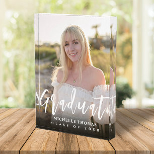 Foto de graduación Guión simple Minimalista