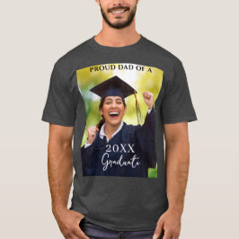 Foto de graduación Orgullosa Papá Camiseta
