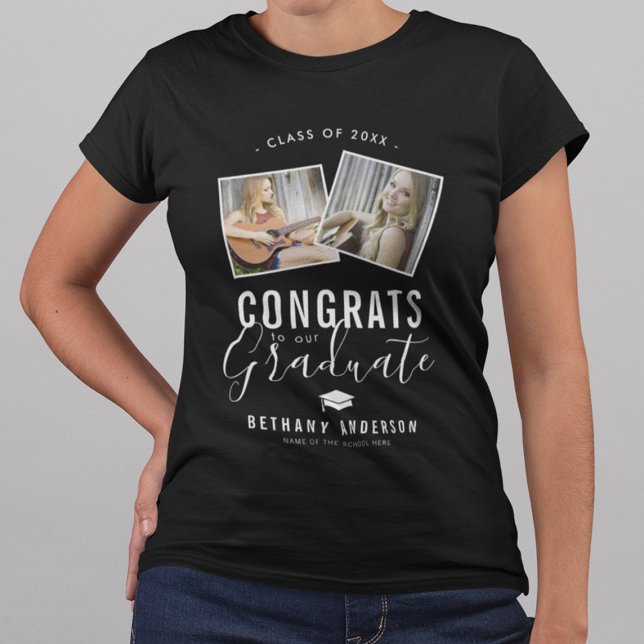 Foto de graduado de Felicitaciones, camiseta (Subido por el creador)