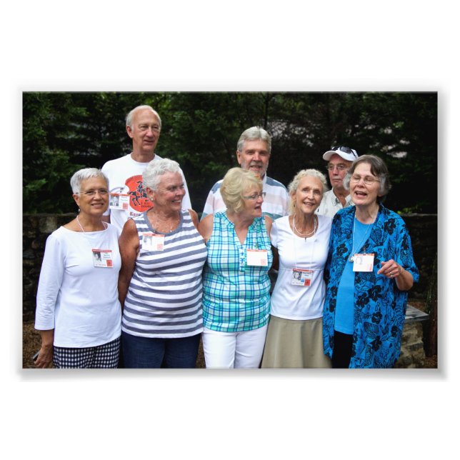 Foto de grupo elemental Clark de 4x6" (Frente)