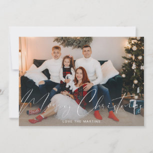 Foto de guión moderno de Feliz Navidad