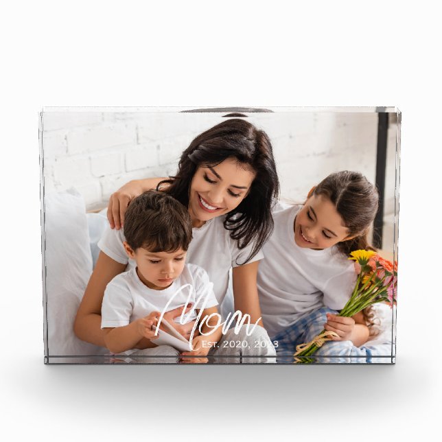 Foto de guión moderno establecida de mamá personal (Anverso)