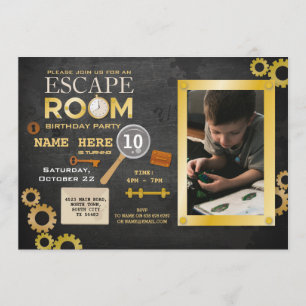 Foto de invitación a clubes de fiesta de cumpleaño