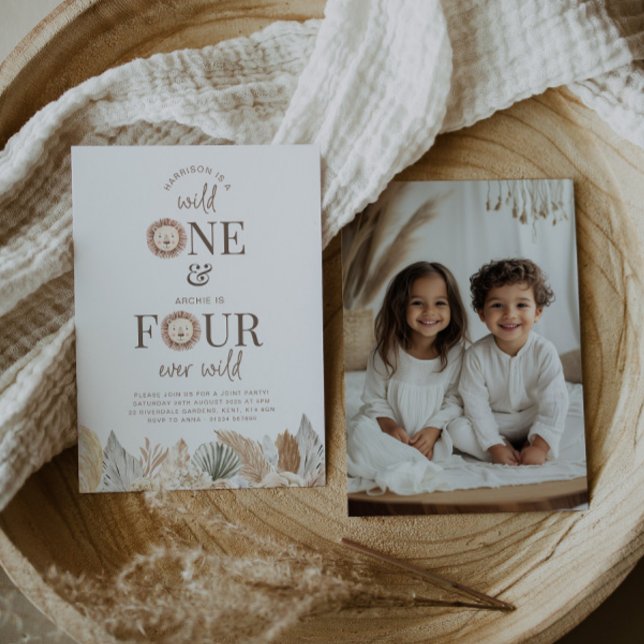 Foto de invitación conjunta de Wild One y Four Eve (Subido por el creador)