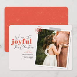 Foto de Invitación de embarazo coral extra alegre