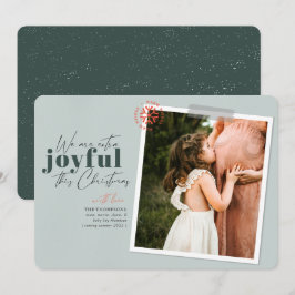 Foto de Invitación de Embarazo Verde Extra Joyful