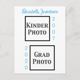 Foto de Invitación de graduación clásica de entonc