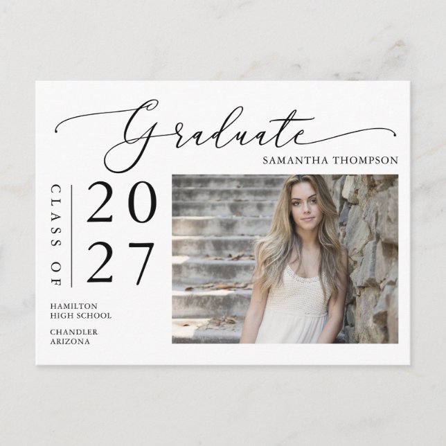 Foto de Invitación de graduados de Escuela de Guió (Anverso)