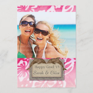 Foto de Invitación del Fiesta Dolphin Beach Grad L