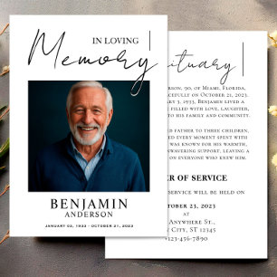 Foto De Invitación Funeral En Amor Mamoria