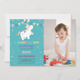 Foto de invitaciones de cumpleaños de Green Fly Un