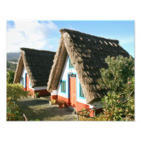 Foto de Isla Madeira con casas típicas de Santana