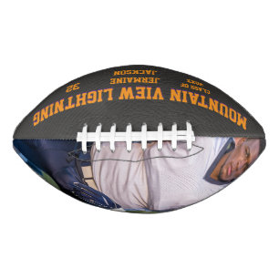 Foto de jugador de fútbol personalizada en pelota