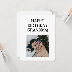 Foto de la abuela Cumpleaños personalizado