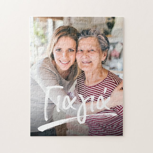 Foto de la abuela griega Jigsaw Puzzle (Vertical)