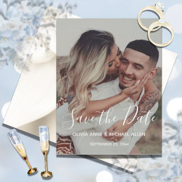 Foto de la boda moderna Salven la fecha