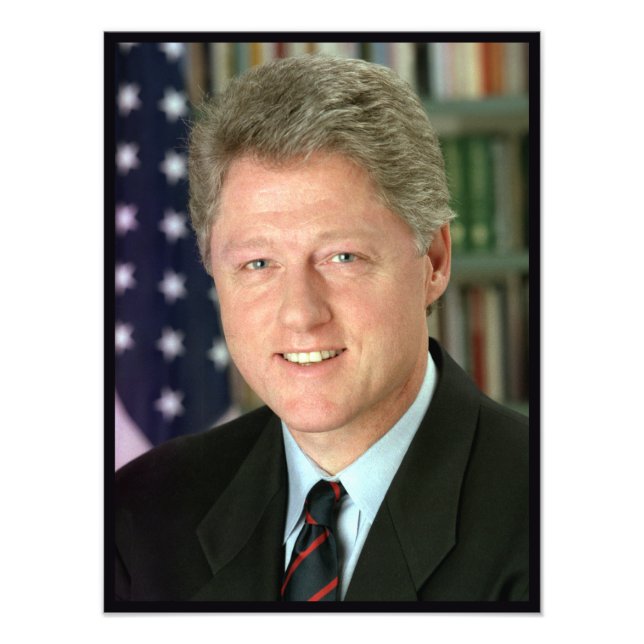 Foto de la Casa Blanca del presidente Bill Clinton (Frente)