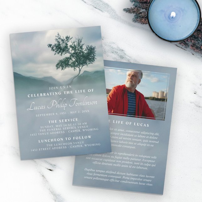 Foto de la celebración de la vida en Invitación de (Subido por el creador)