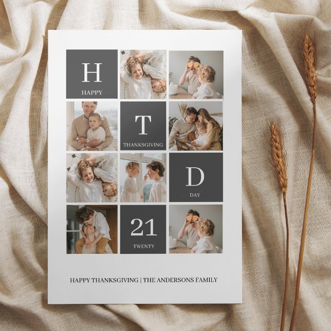 Foto de la familia Collage | Feliz Día de Acción d (Subido por el creador)