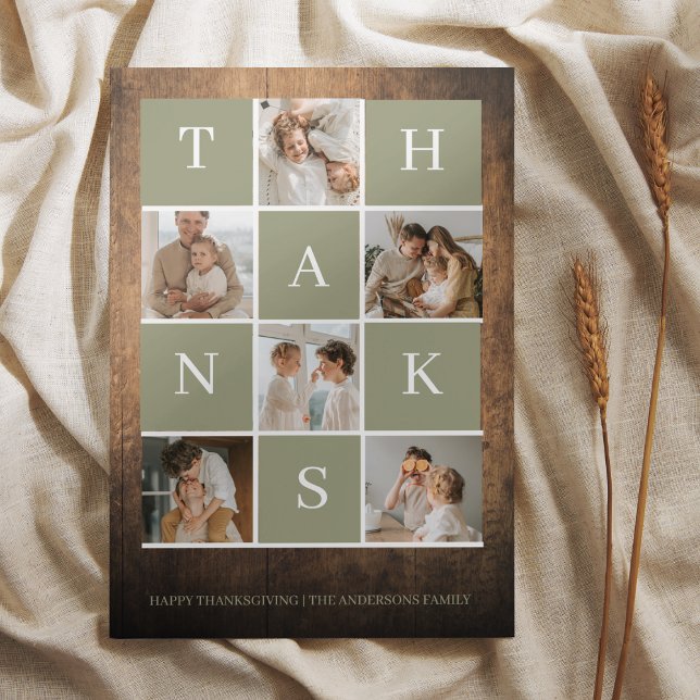 Foto de la familia Collage | Feliz Día de Acción d (Subido por el creador)