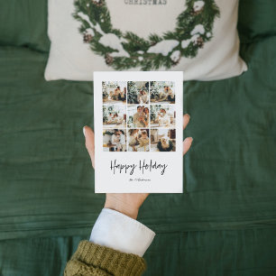 Foto de la familia Collage Feliz feriado a Navid