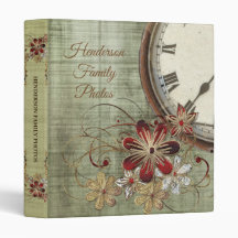 Foto de la familia de Reloj Floral Vintage