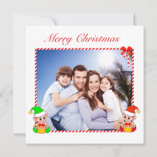 Foto de la familia Elf y Personalizado de Navidade
