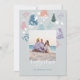 Foto de la familia Pastel de Árbol de Navidad