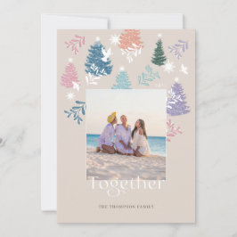 Foto de la familia Pastel de Árbol de Navidad