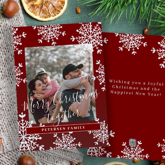 Foto de la familia rusa Feliz Navidad juntos en ro (Subido por el creador)