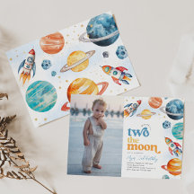 Foto de la invitación al cohete lunar