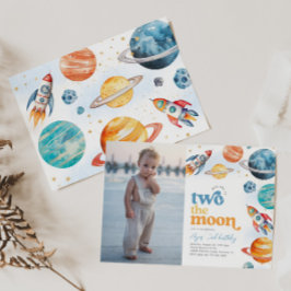 Foto de la invitación al cohete lunar