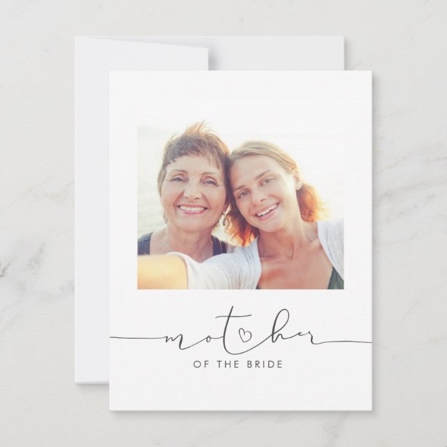 Foto de la madre de la Boda de la novia (Anverso)