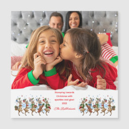 Foto de la marcha para dejar a Navidades renos