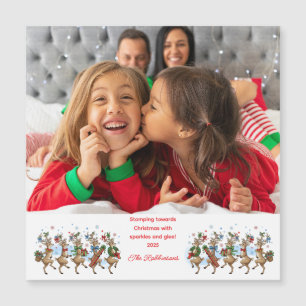 Foto de la marcha para dejar a Navidades renos