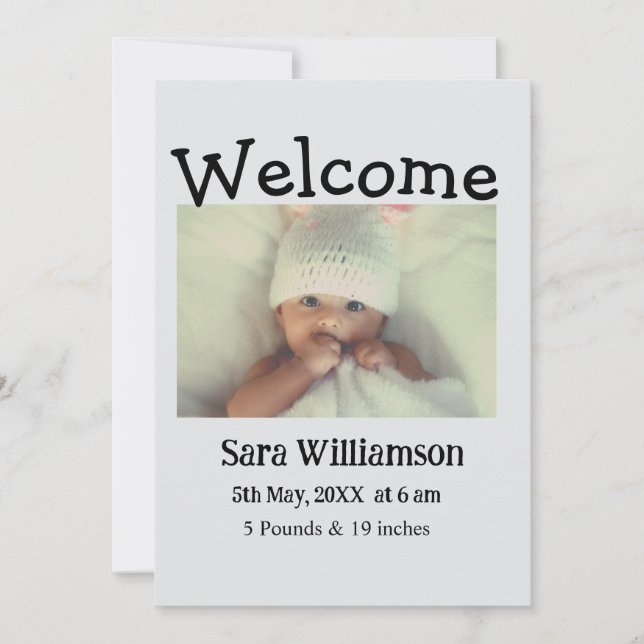 Foto de la moderna edición de la tarjeta de presen (Anverso)