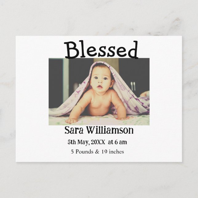 Foto de la moderna edición de la tarjeta de presen (Anverso)