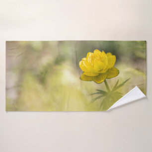 Foto de la naturaleza de las flores amarillas