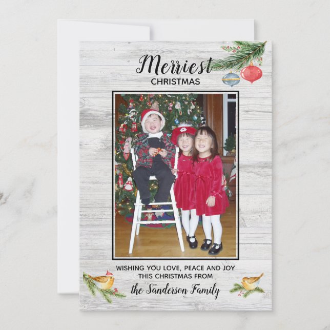 Foto de la naturaleza de los Navidades más bonitos (Anverso)