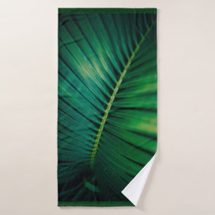 Foto de la naturaleza tropical de la hoja verde