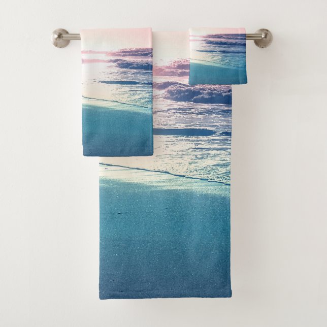 Foto de la playa tropical de Summer Sea Sunset (In situ)